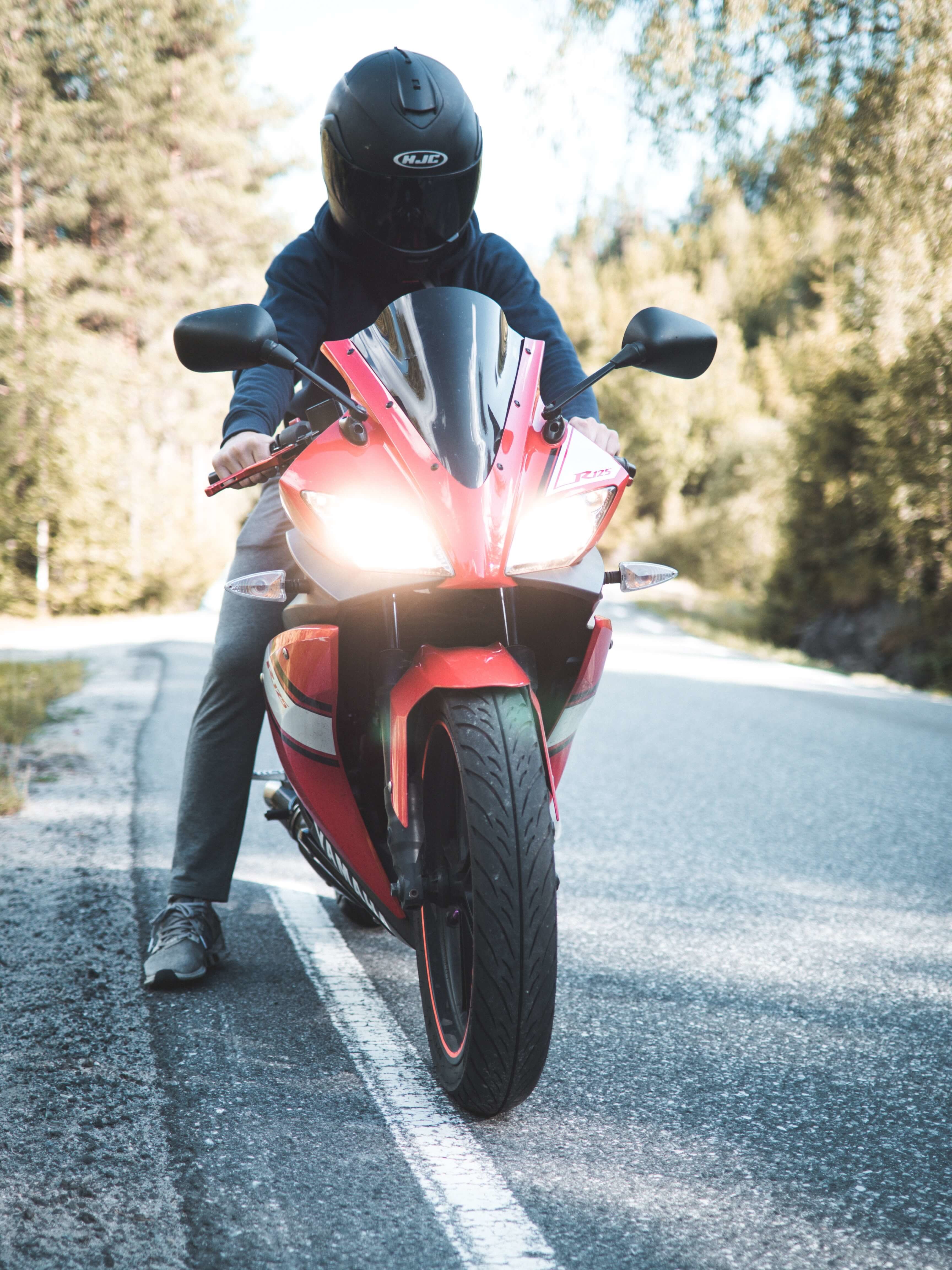 Motorradfahrer